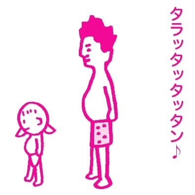 「そっくり」【イラストレーター・田渕周平】