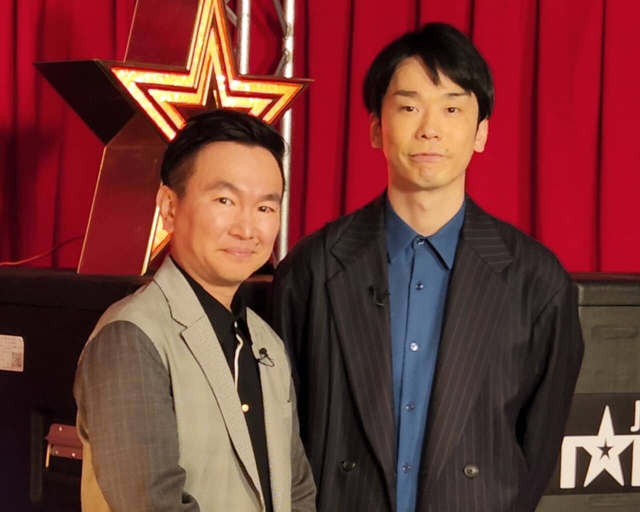 「かまいたち」の山内健司（左）、濱家隆一