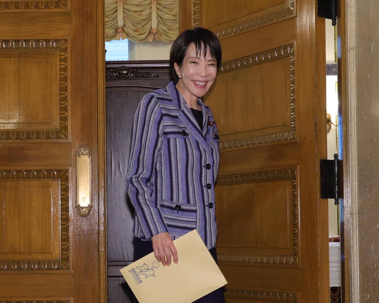 日本維新の会との政策協議を終えた自民党の高市早苗総裁