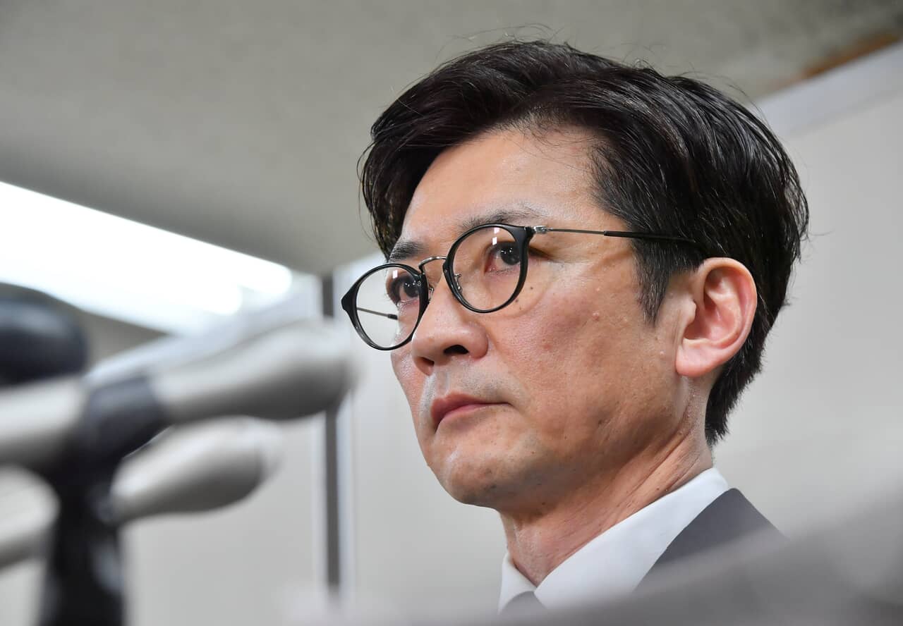 会見に臨んだ国分太一