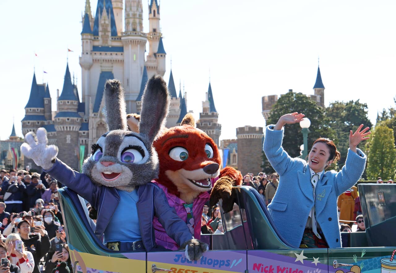 『ズートピア2』のニック＆ジュディとともに登場した上戸彩