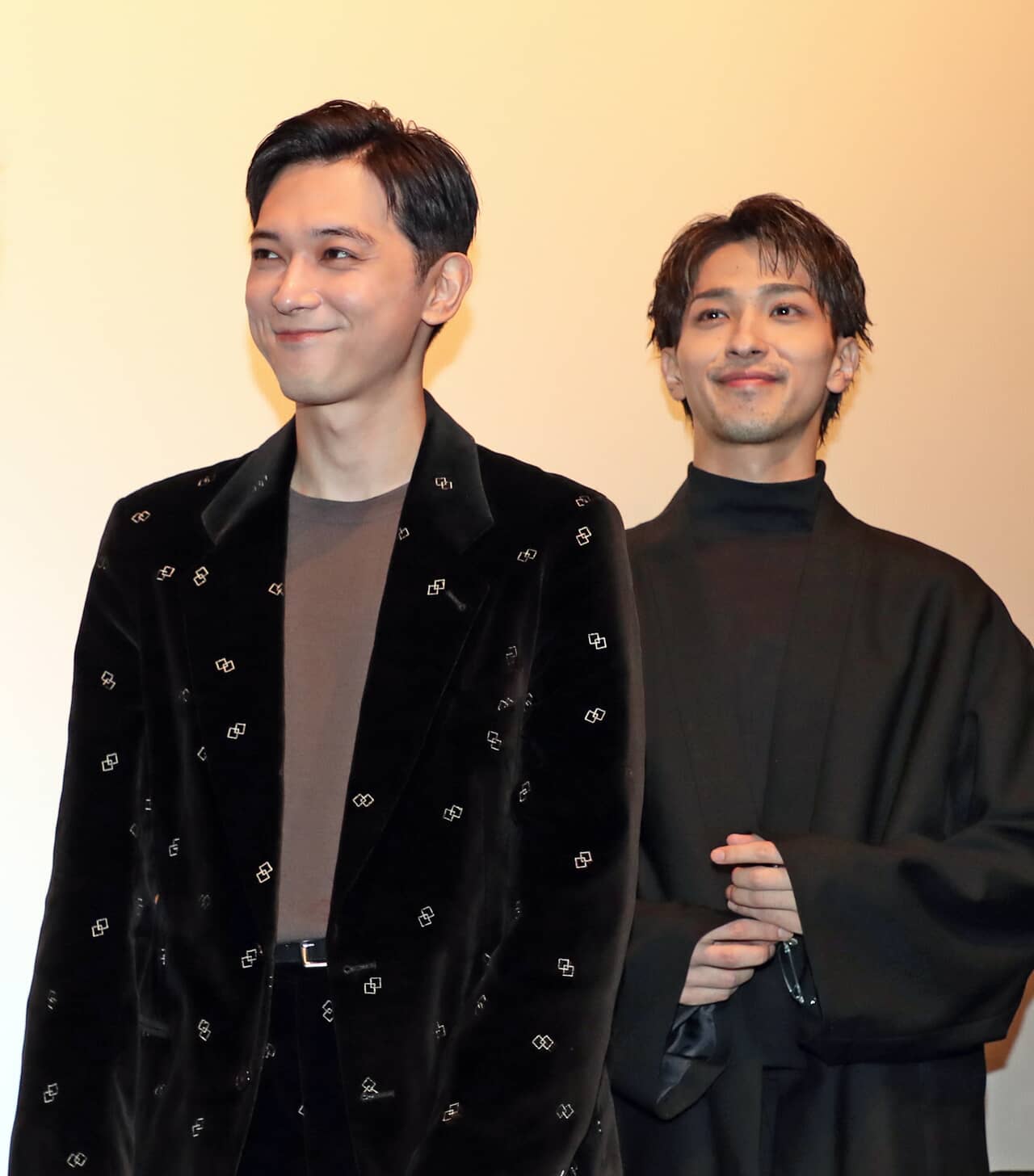 「国宝」キャストの吉沢亮（左）、横浜流星