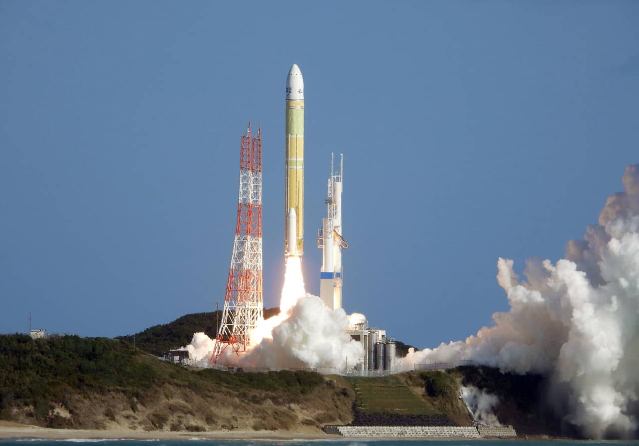 「みちびき」5号機を搭載して打ち上げられたH3ロケット8号機
