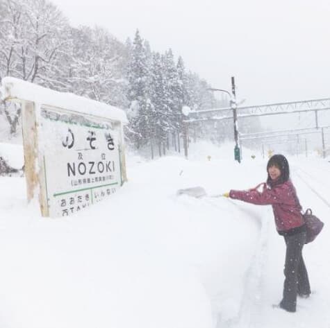 《極寒の奥羽本線》見知らぬ人の温かさがジンジン身にしみる豪雪の秘境駅【女子鉄ひとりたび】34番線