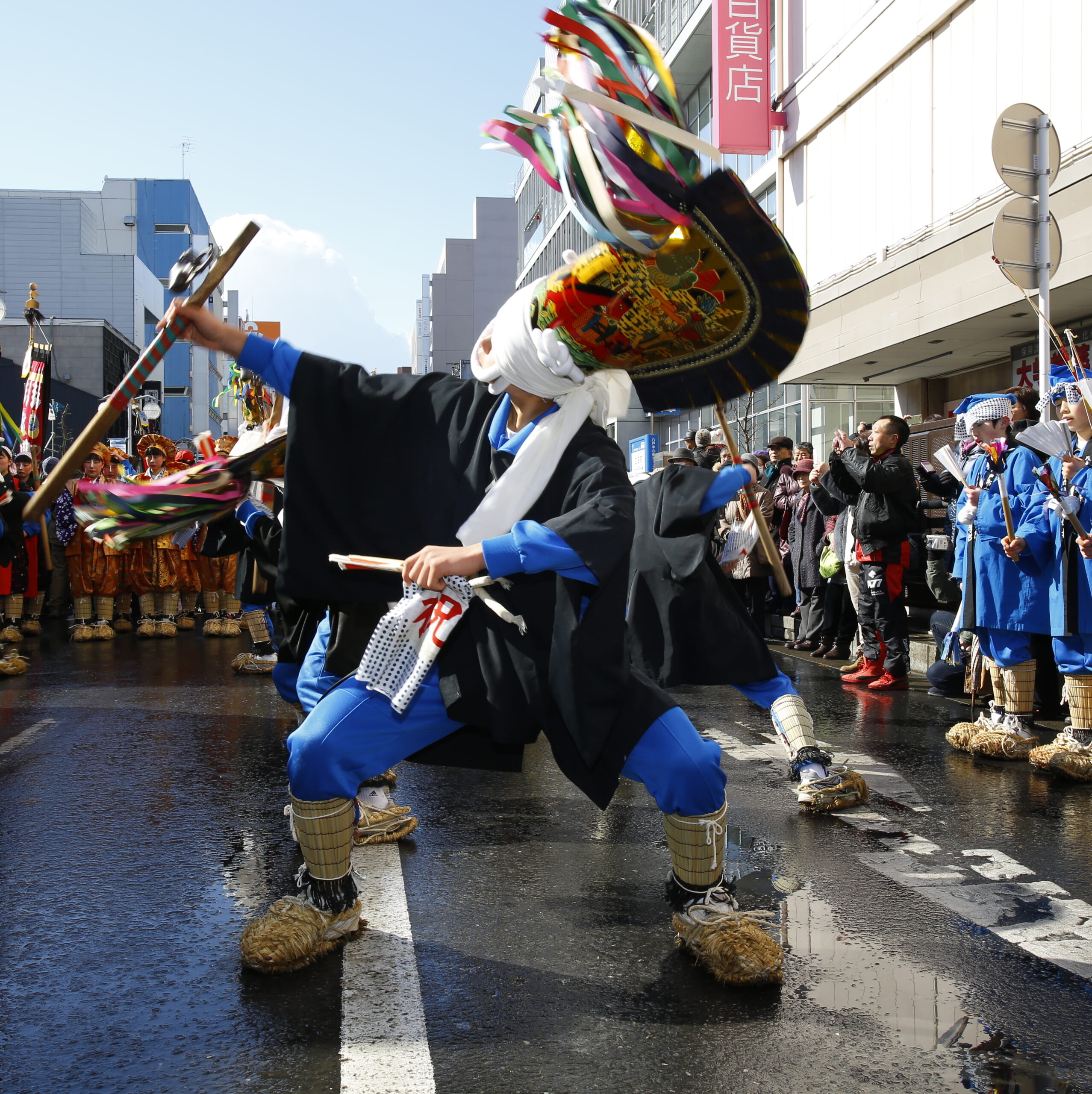 青森県八戸市「八戸えんぶり」<br />凍てつく大地を摺り、春を目覚めさせる