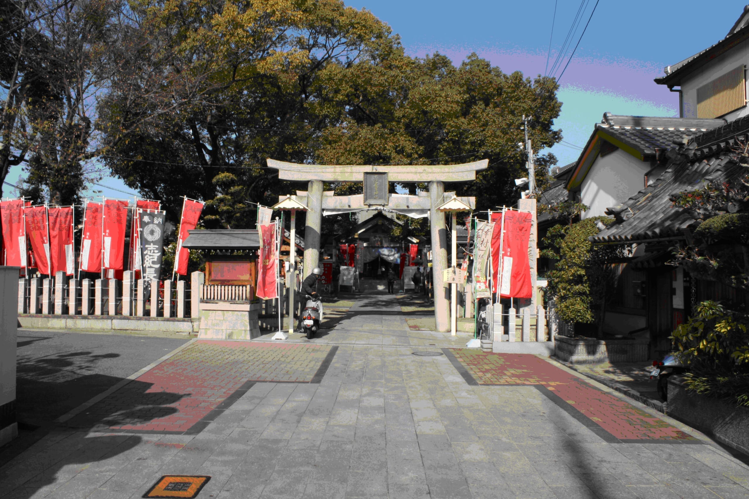 伝・真田信繁（幸村）奉納の軍旗