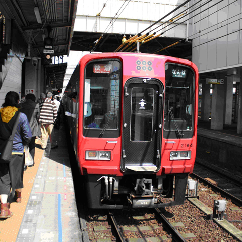 激レア！　真田赤備え列車に乗る！