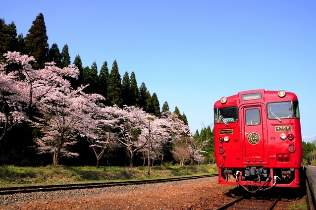 「日本三大車窓」を望む山あいの秘境路線