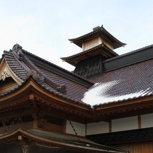 雪の五稜郭と北海道の銭湯