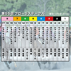 【フローラS】多頭数競馬の経験が生きるホウオウピースフルに勝機アリ！