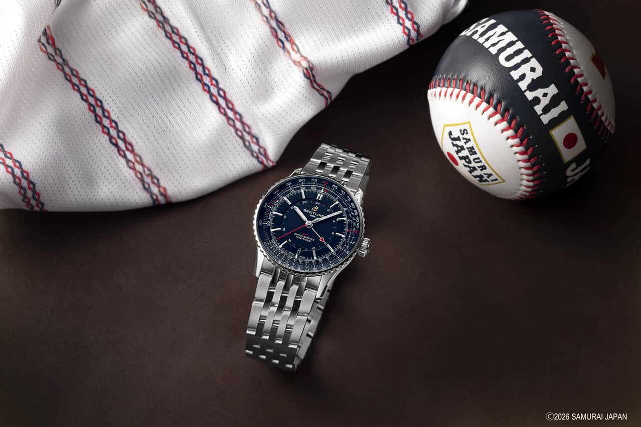 ナビタイマー オートマチック GMT 41 侍ジャパン リミテッド