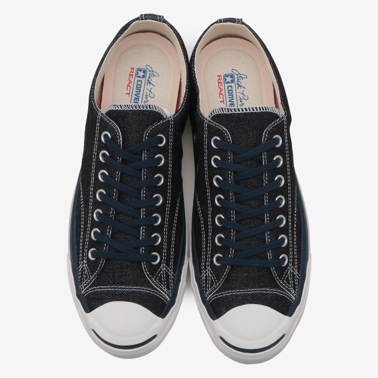 レディース新同23.5 converse コンバース ジャックパーセル コジマデニム F1