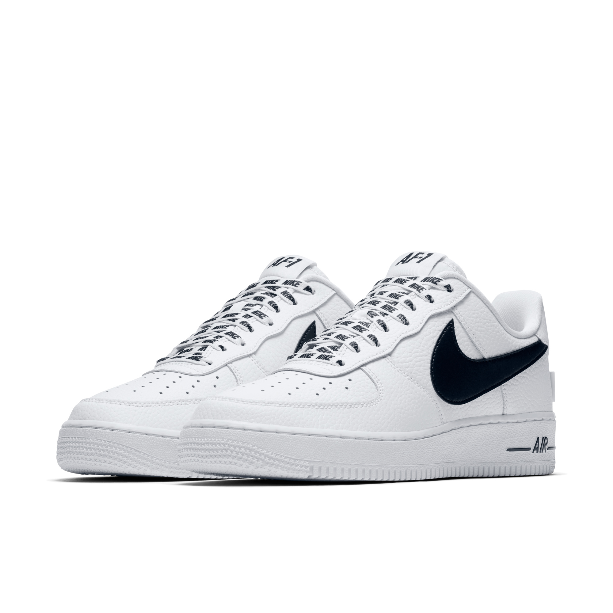 nike air force 1 low nba black and white