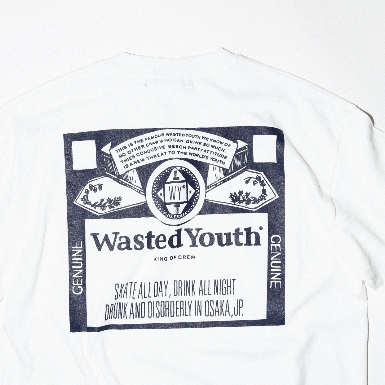 Wasted Youth ロゴTシャツ