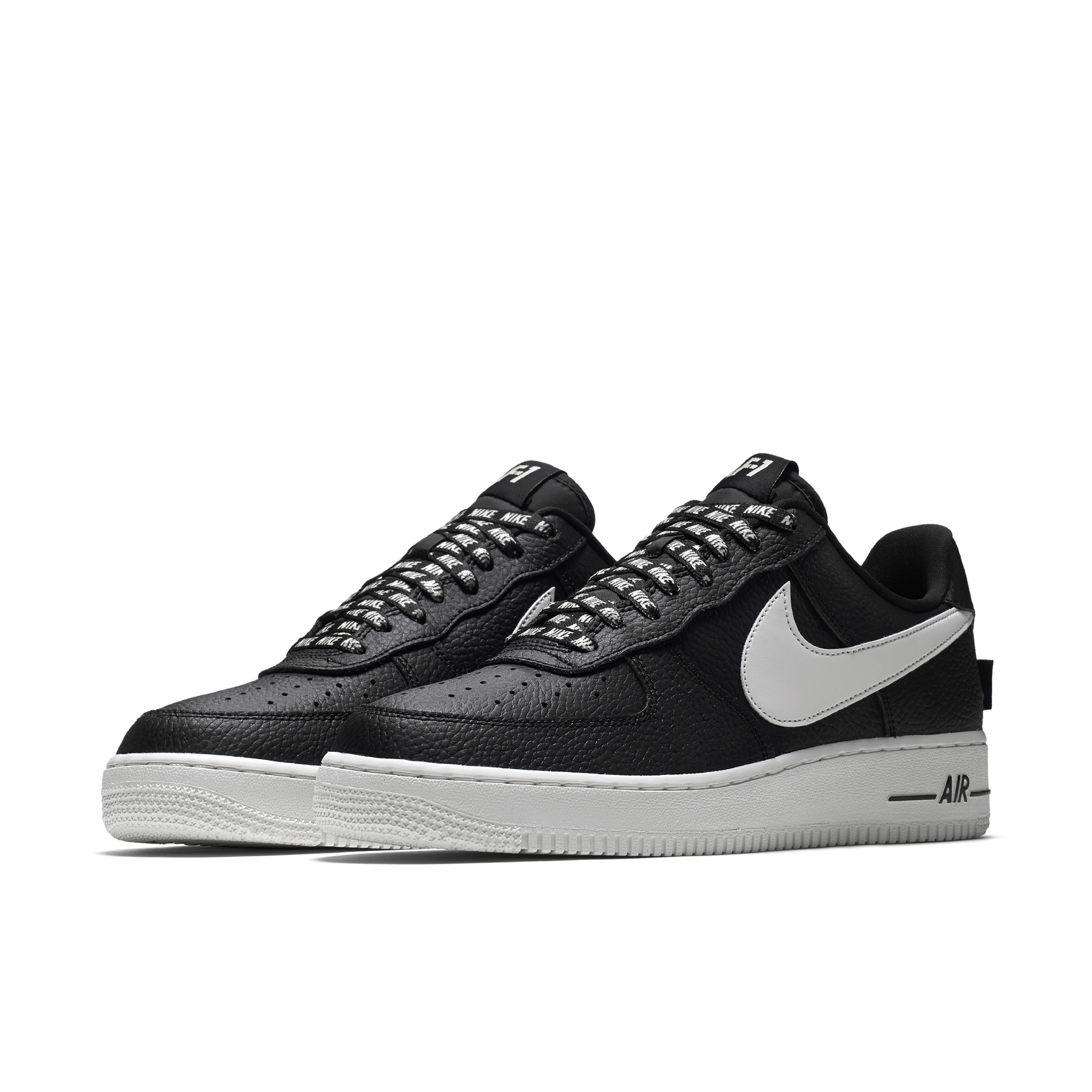 nike air force 1 low nba black and white