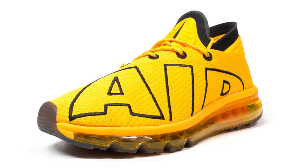 nike air max flair yellow