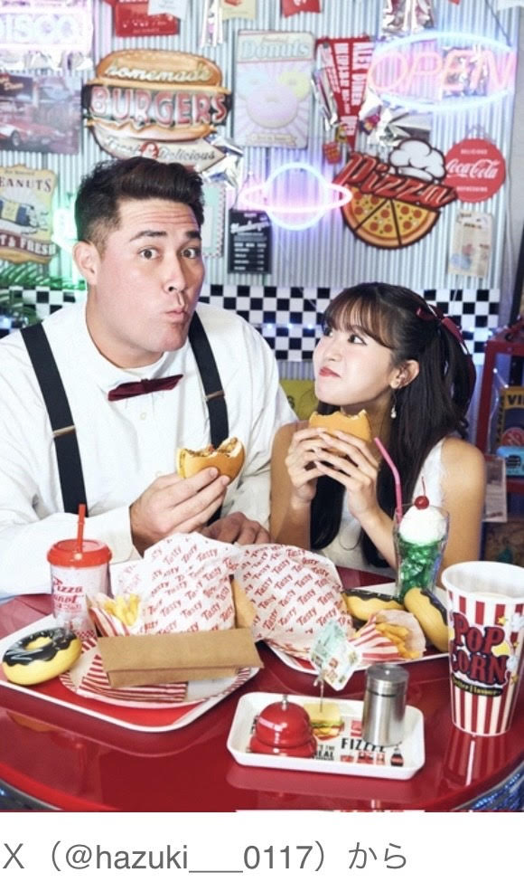 砂川リチャード（左）、外薗葉月