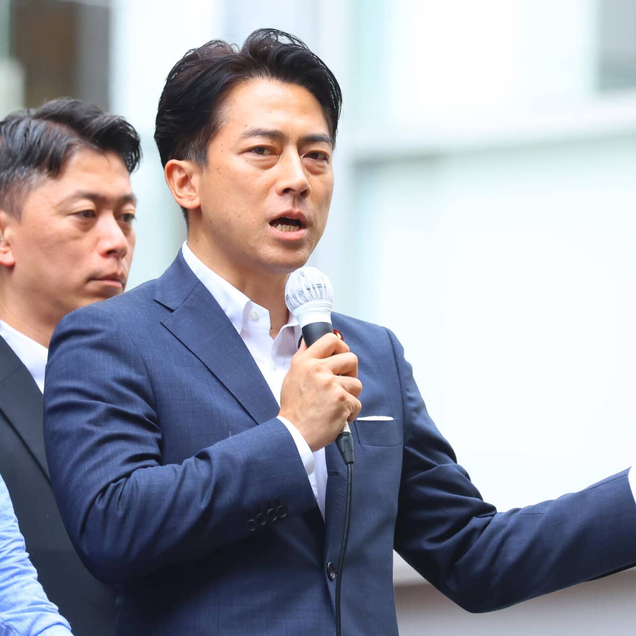 【自民党総裁選】小泉進次郎氏が地元の支援者に出馬の意向を表明！「仲間とともに挑戦…