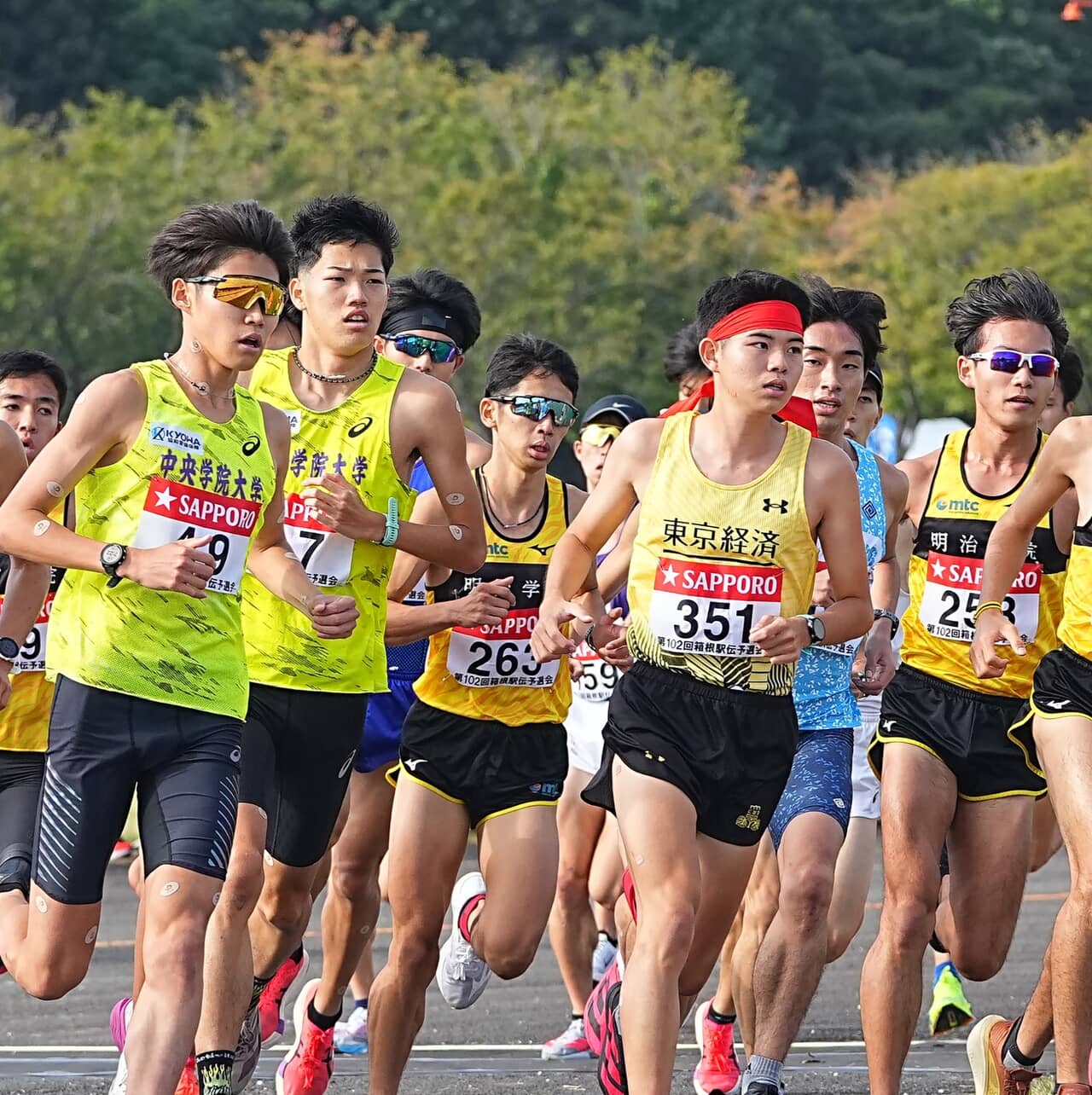 【箱根駅伝予選会】トップは中央学院大！法大は17秒差で本線出場の切符を逃す…